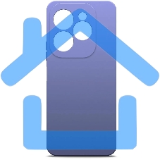 Чехол (клип-кейс) BoraSCO для Infinix Hot 40i/Smart 8/8 Plus/8 Pro Silicone Case лавандовый