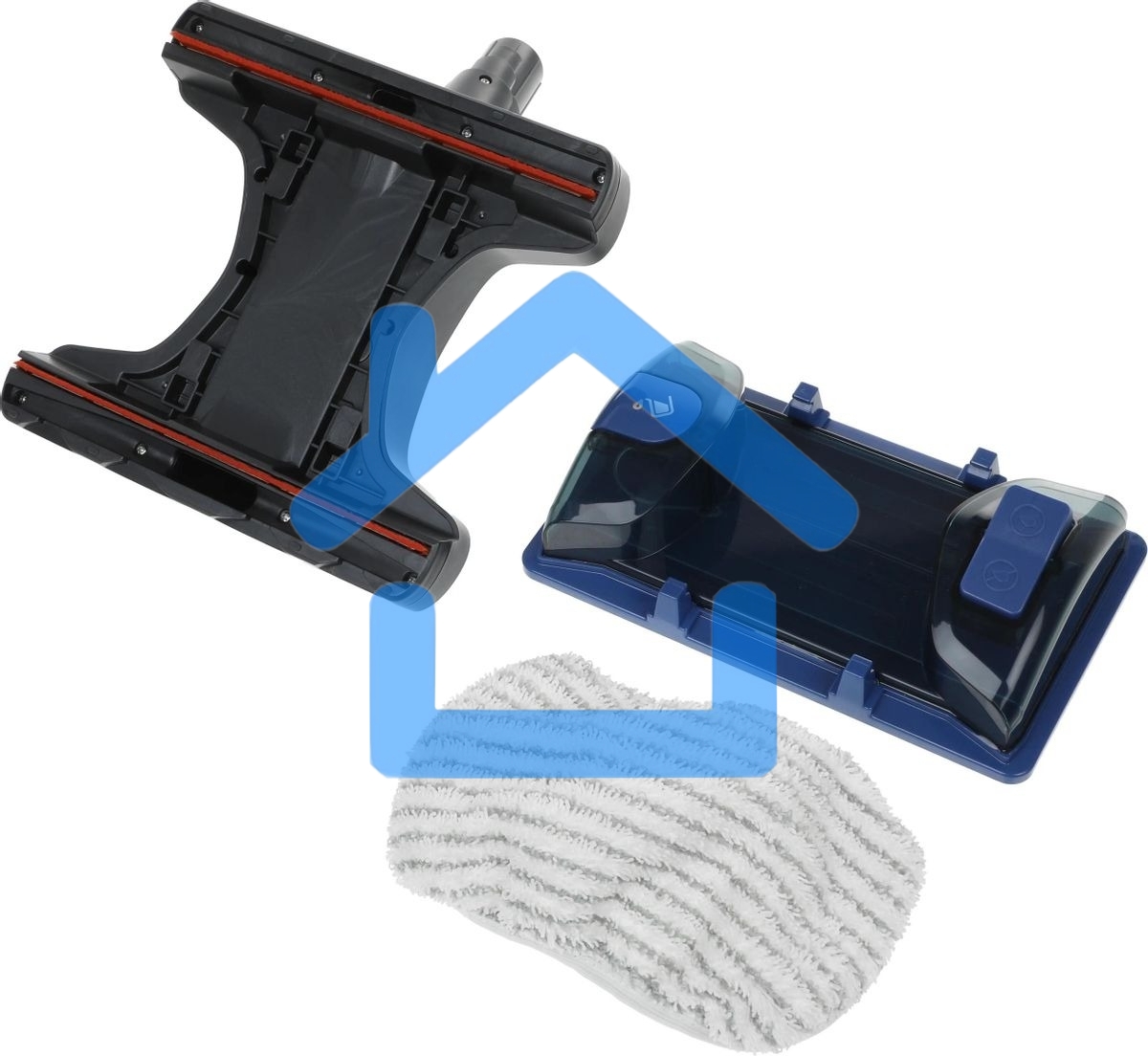 Вертикальный пылесос Tefal X-Force Flex 11.60 Aqua TY9890WO, синий/серый