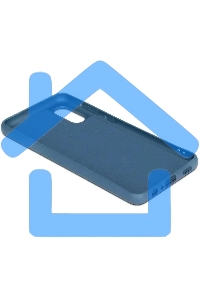 Чехол (клип-кейс) DF для Samsung Galaxy A02 sOriginal-27 синий