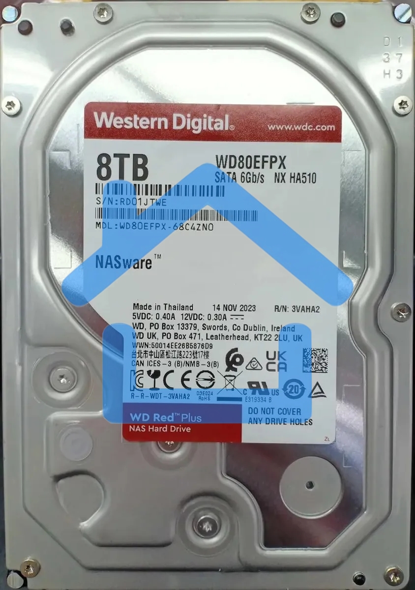 Жесткий диск Western Digital Red Plus NAS HDD 3.5