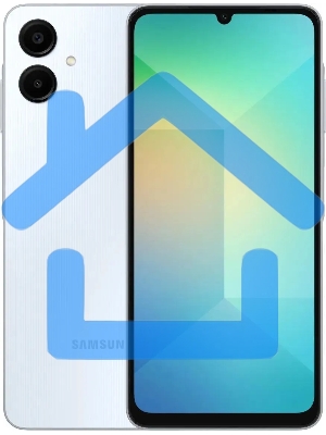 Смартфон Samsung Galaxy A06, 4/64Gb, голубой