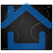 Электрическая варочная панель Maunfeld CVCE594PBK