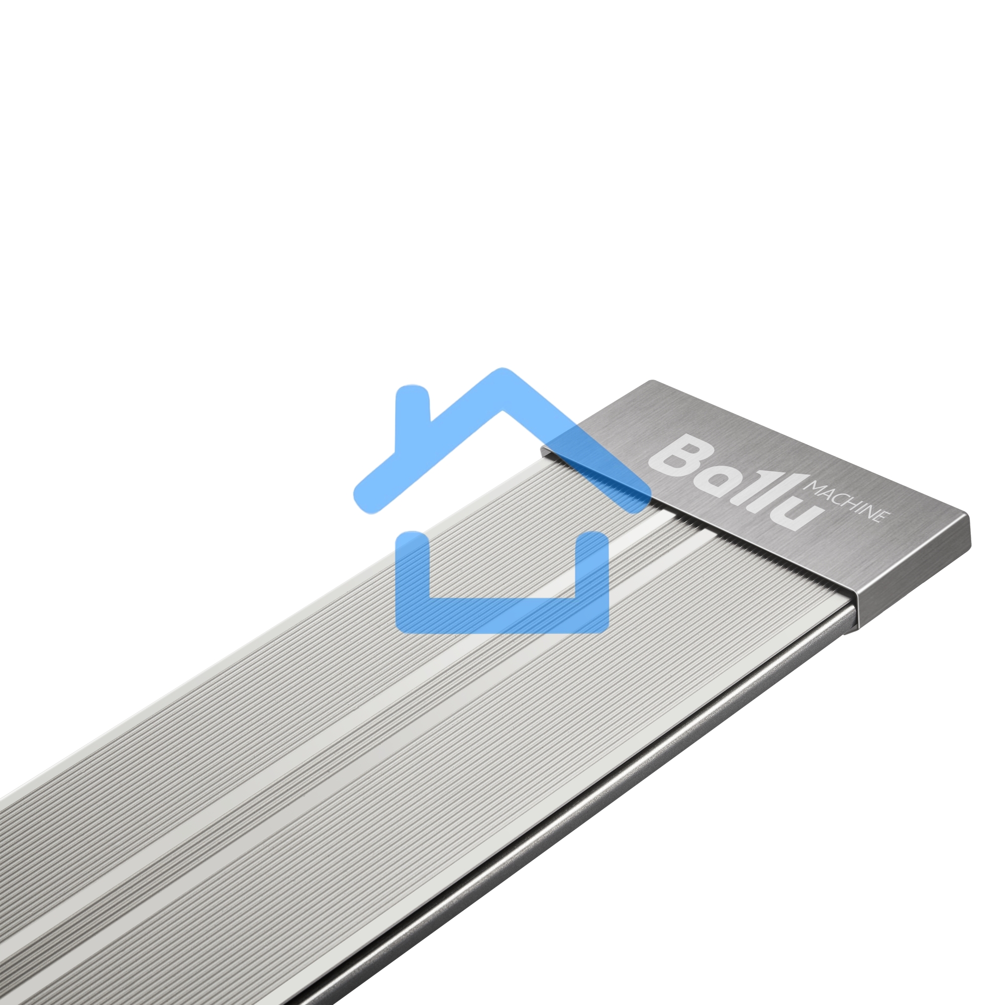 Обогреватель инфракрасный Ballu BIH-AP4-0.8-M серебристый, панельный, 800 Вт, 16 м2