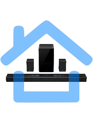 Саундбар TCL Q85H 7.1.4 860Вт черный