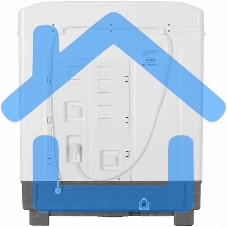 Стиральная машина Славда WS-80PET белый, загрузка вертикальная 8 кг, 1350 об/мин, класс А