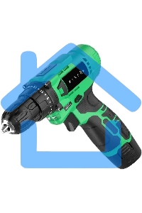 Дрель-шуруповерт Zitrek Green Li Plus 083-1021, Аккумуляторная, 12В