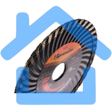 Диск алмазный отрезной Turbo, 125 х 22,2 мм, сухая резка Sparta