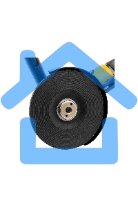 Пневматическая углошлифовальная машина AG125, 11000 об/мин, 125 мм, 186 л/мин Denzel