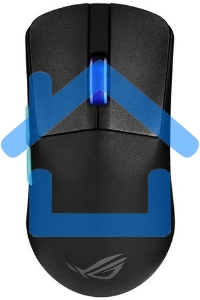 Мышь беспроводная/проводная ASUS ROG Harpe Ace Aim Lab Edition черный, 36000 dpi, радиоканал, Bluetooth, USB, кнопки - 5