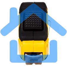 Рулетка Deli DL3799 10м*25мм, Автостоп, ударопрочный корпус, метрическая