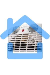 Тепловентилятор Rexant 60-0033, белый, 2000 Вт, 20 м2, термостат