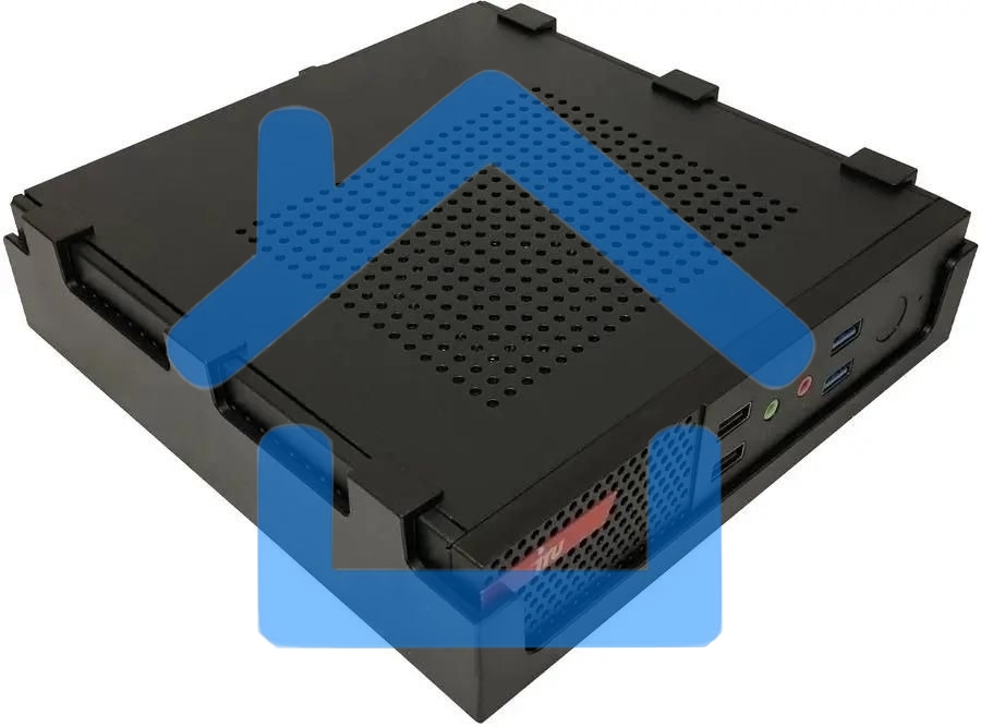 Компьютер IRU Опал 312 slim PG G6405 (4.1) 8Gb SSD256Gb UHDG 610 Free DOS GbitEth 90W черный (2057721)