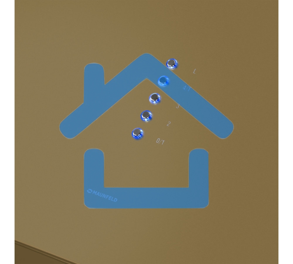 Кухонная вытяжка Maunfeld Bath Plus 402IL золотой