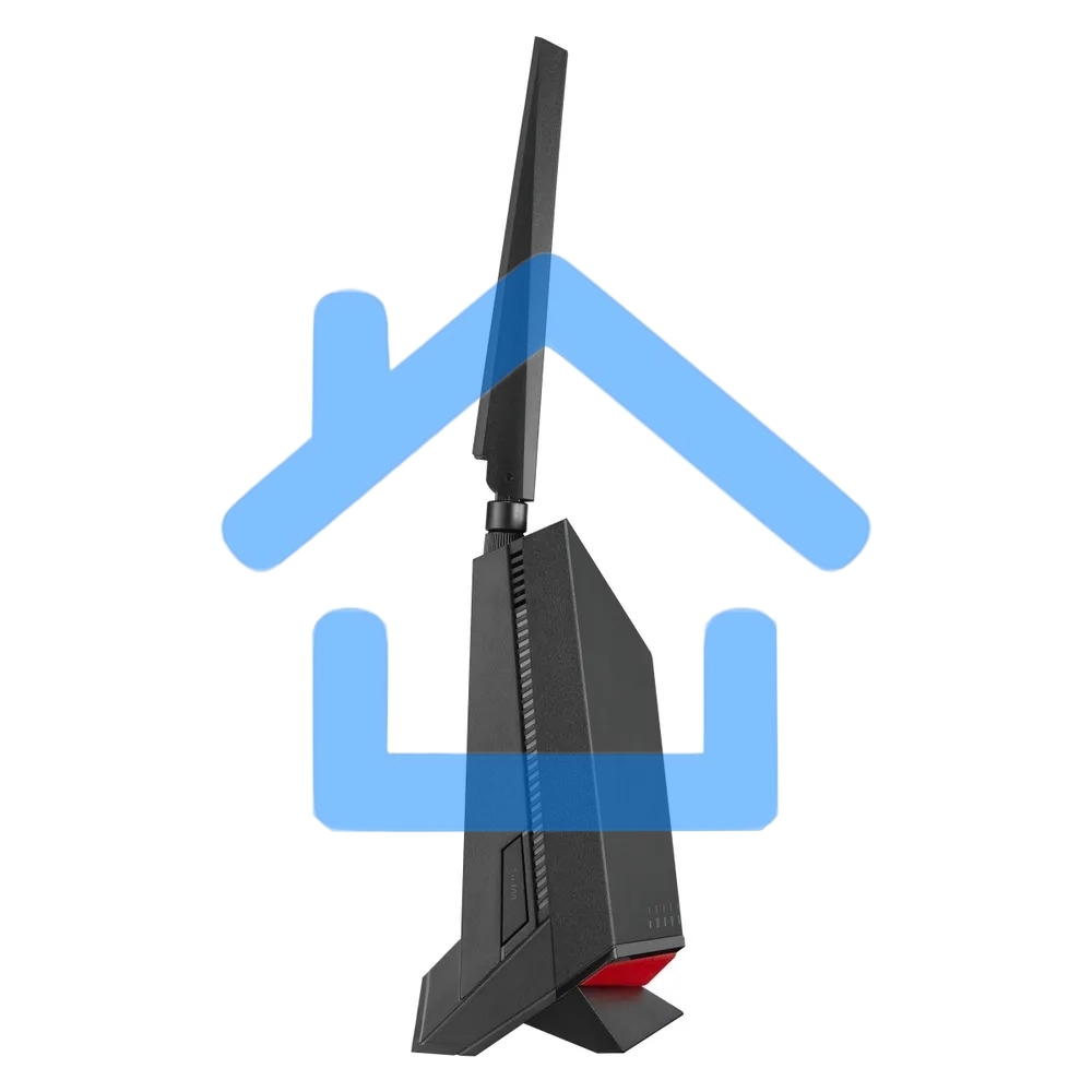 Маршрутизатор ASUS RT-BE86U, черный/красный, 90IG08W0-MO9A0V