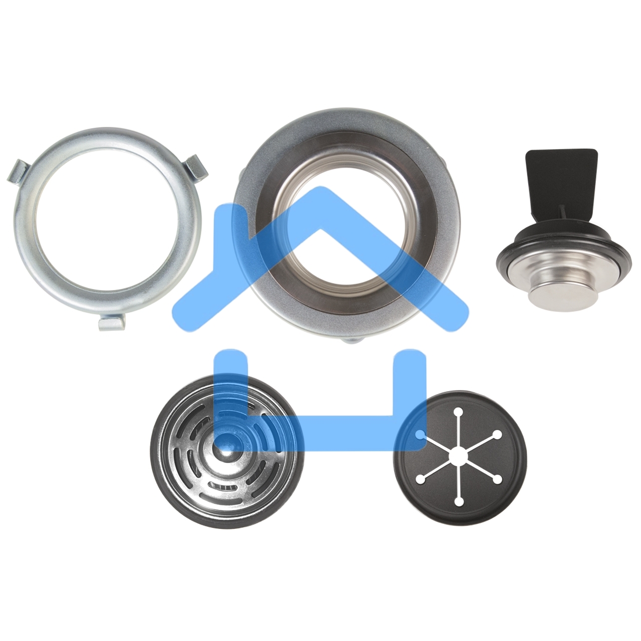 Измельчитель пищевых отходов Bort TITAN 4000 390 Вт; 4,2 кг/мин; 2800 об/мин; 1200 мл; Металл ; набор аксессуаров 4 шт [91275769] 91275769