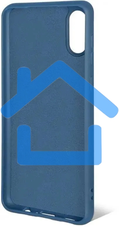 Чехол (клип-кейс) DF для Samsung Galaxy A02 sOriginal-27 синий