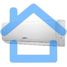 Кондиционер сплит-система настенного типа NeoClima NS/NU-HAL18F 18000 BTU, 50 м², 33/43 дБ, охлаждение, обогрев, осушение, белый (2 коробки)