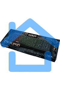 Игровая клавиатура Qumo Excalibur K67, проводная, 104, встроенные радужная подсветка