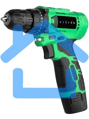 Дрель-шуруповерт Zitrek Green Li Plus 083-1021, Аккумуляторная, 12В