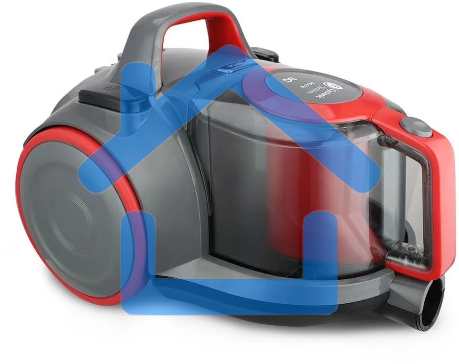 Пылесос BQ VC1809C красно-серый, 380/1800 Вт, уборка сухая, пылесборник контейнер 2.5 л