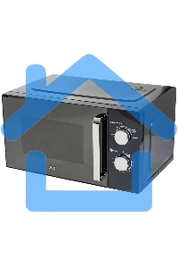 Микроволновая печь JVC JK-MW148M графит, 20 л, 700 Вт, переключатели - поворотный механизм