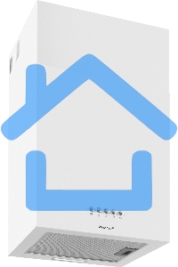 Вытяжка пристенная цилиндрическая Weissgauff Box 40 PB белый, 40 см, 900 куб. м/ч, 58 дБ