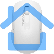 Мышь беспроводная A4Tech Fstyler FG15CS Air2 белый, 1200 dpi, радиоканал, USB, кнопки - 3