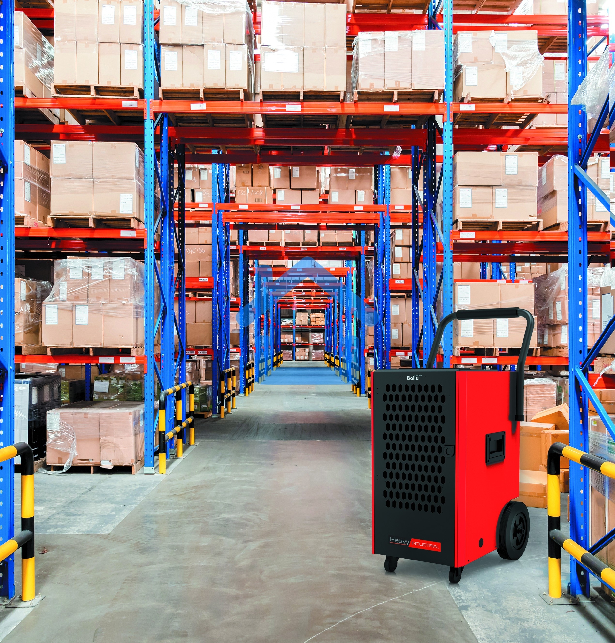 Осушитель воздуха промышленный мобильного типа Ballu BDI-100L