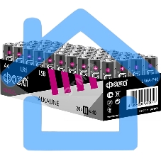Элемент питания LR 6 (AA) алкалиновая уп. 40 шт. ФАZА Alkaline Pack-40 Элемент питания LR 6 (AA) алкалиновая уп. 40 шт. ФАZА Alkaline Pack-40