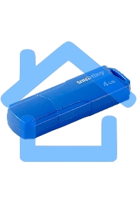 Флешка USB R/W Smartbuy 4 Gb,CLUE Blue (SB4 GbCLU-BU)