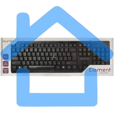 Клавиатура Qumo office Element К65, проводная, 104