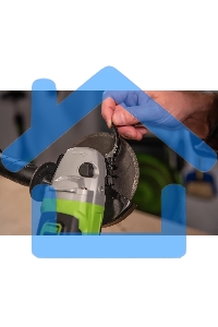 Угловая шлифовальная машина Greenworks 24В, аккумуляторная Greenworks (В комплекте с АКБ 2А·ч. и ЗУ) 3200207UA