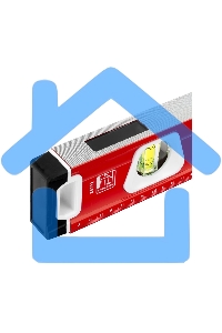 Уровень алюминиевый Matrix, магнит фрезерованный, 3 глазка 2 комп, рукоятки, 800 мм