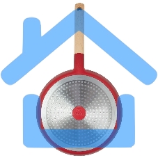 Сковорода Rondell Red Edition RDA-1005, 26см, без крышки, красный