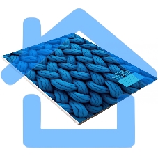 Папка Silwerhof Fabric для семейных документов (на 4комп листов) 230x310мм