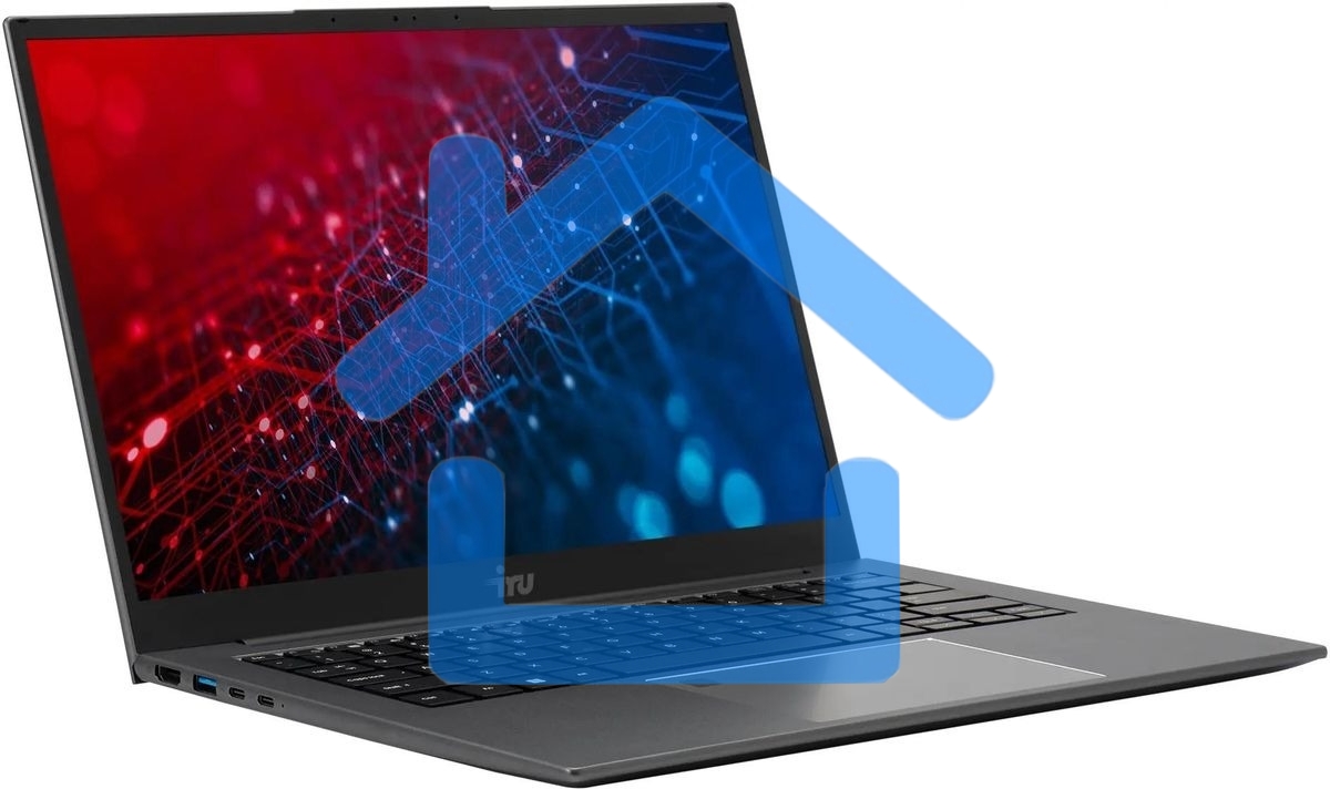 Ноутбук IRU Planio 15INP N-series N100 8Gb SSD256Gb Intel UHD Graphics 15.6