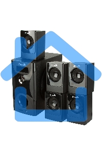 Акустическая система ELTRONIC (20-84) HOME SOUND черный
