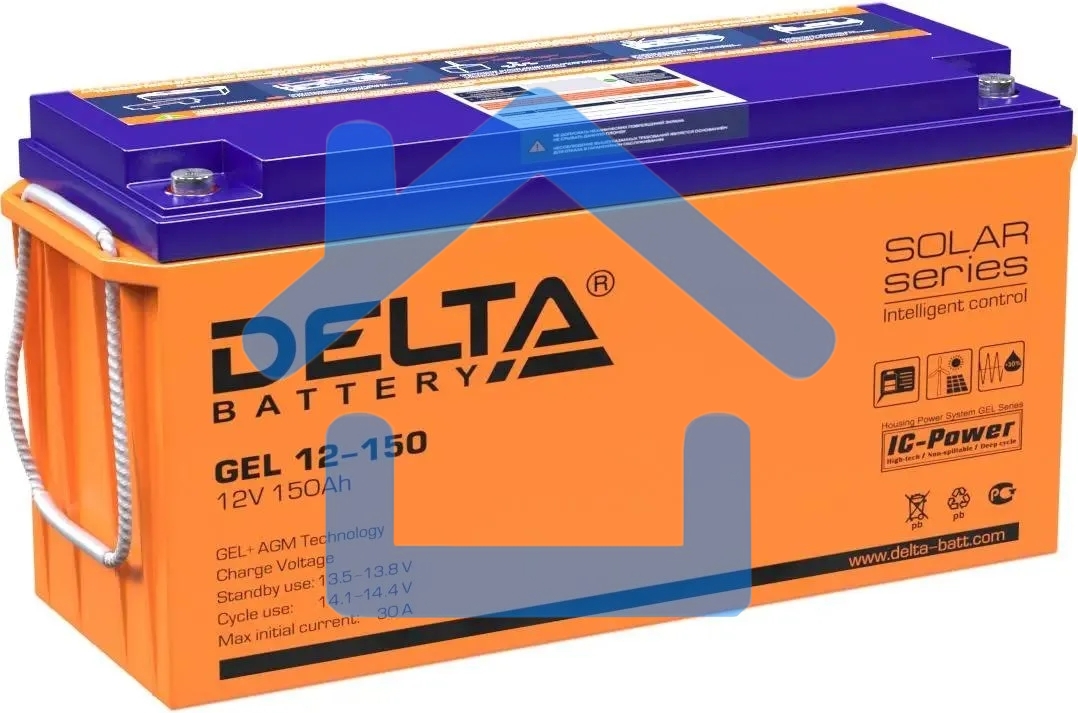 Батарея для ИБП Delta GEL 12-150 12В 150Ач