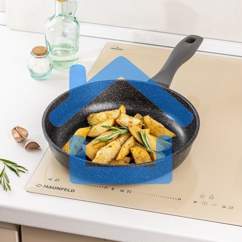 Сковорода Maunfeld GRETA MF24GRTT01FP из литого алюминия, 24 см