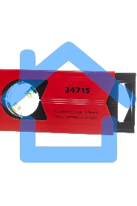 Уровень Matrix алюминиевый магнитный, 1500 мм, фрезерованный, 3 глазка, усиленный