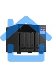 Сетевое хранилище NAS Qnap TS-473A-8G 4-bay Ryzen V1500B