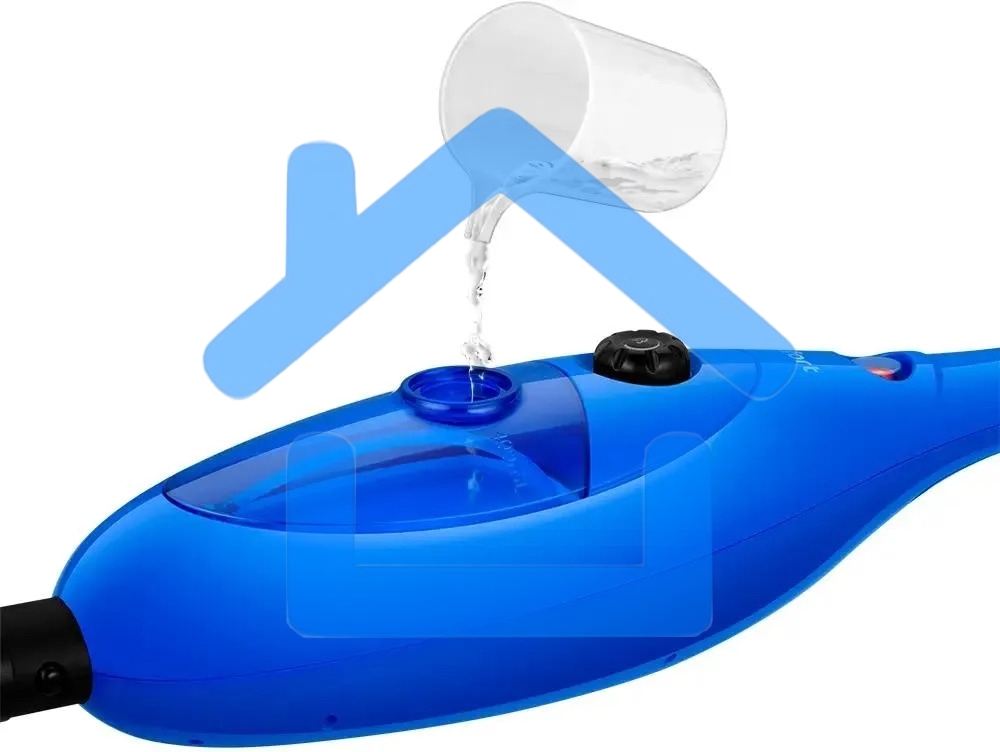 Швабра паровая Kitfort КТ-3927 синий/черный