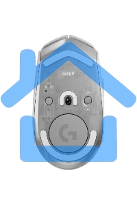 Мышь беспроводная Logitech G309 Lightspeed белый, 25600 dpi, радиоканал, Bluetooth, USB, кнопки - 6