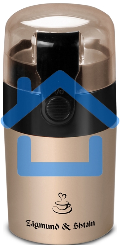 Кофемолка Zigmund & Shtain ZCG-08 150 Вт, 40 г, коричневый