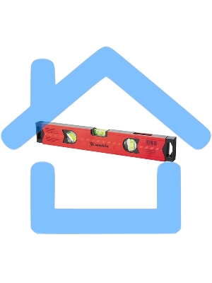 Уровень Matrix алюминиевый магнитный, 1500 мм, фрезерованный, 3 глазка, усиленный