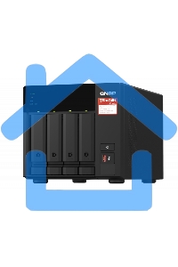 Сетевое хранилище NAS Qnap TS-473A-8G 4-bay Ryzen V1500B