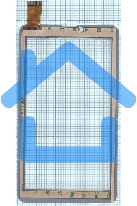 Сенсорное стекло (тачскрин) XC-PG0700-238-A1, белое