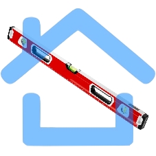 Уровень алюминиевый Matrix, магнит фрезерованный, 3 глазка 2 комп, рукоятки, 800 мм