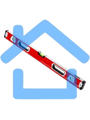 Уровень алюминиевый Matrix, магнит фрезерованный, 3 глазка 2 комп, рукоятки, 800 мм