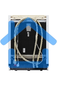 Встраиваемая посудомоечная машина KRONA AMMER 60 BI K, белый, 59.8 см, 12 компл., 57 дБ, класс A++